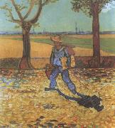Vincent Van Gogh The Painter on His way to Work (nn04) oil painting reproduction